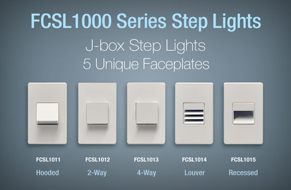 FCSL1000 Step Light Faceplates