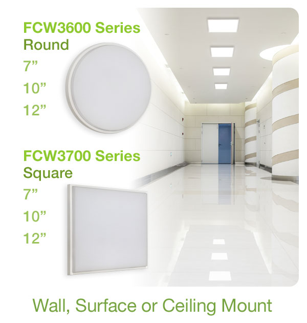 FCW3600 Round - FCW3700 Square Series Exterior Decor